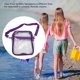 thumbnail image 4 of Bolsa de mensajero transparente de PVC con cremallera transparente impermeable ANGGREK  Otros, 4 of 8