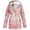 -A-Pink49, variant on Women Simple Anoraks Camouflage Print Long Sleeve Hooded Plush Coat Zipper Athletic Long Windbreaker With Pockets Design Durable Soft Fabric