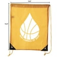 thumbnail image 2 of Mato & Hash Basketball Drawstring Bags with 3,6, and 10 pack bulk options, 2 of 4