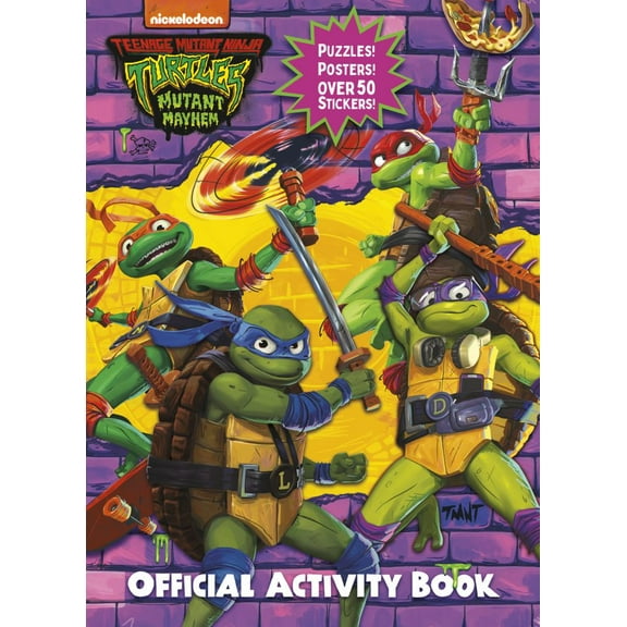 RANDO RANDOM HOUSE STAFF: Teenage Mutant Ninja Turtles: Mutant Mayhem: Official Activity Book (Paperback)