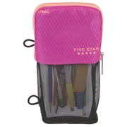 Five Star Stand 'N Store Durable Self-Standing Pencil Pouch