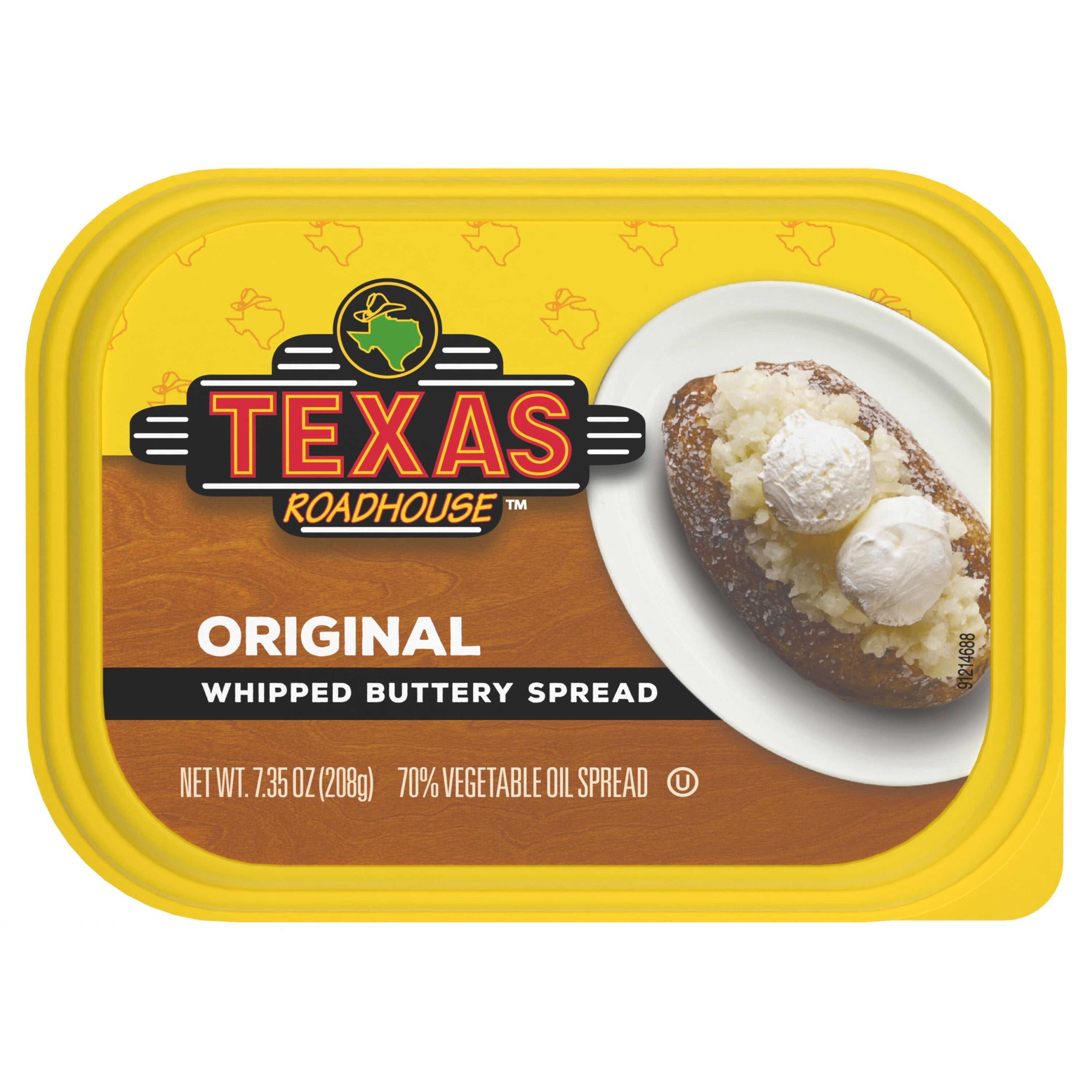Texas Roadhouse Original Whipped Buttery Spread, 7.35 oz
