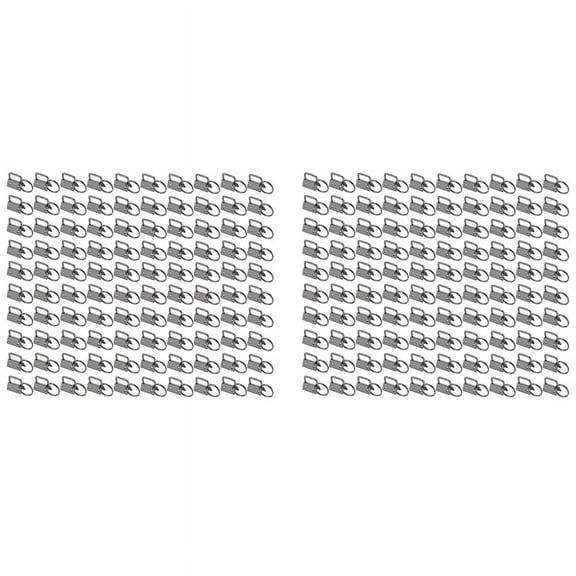 200 PCS Wristlet Hardware, 1 Inch Key Fob Hardware for Keychain, Key Lanyard and Key Chain Making Hardware Supplies