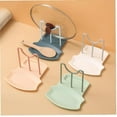 thumbnail image 2 of Lid Holder And Spoon Holder, 2 In 1 Prevents Splattering | Easy To Clean White Countertop Shelf Pot Pan Lid Cover Without Perfecting White, 2 of 5