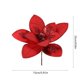 thumbnail image 3 of Decoraciones navideñas, adornos navideños, regalos de Navidad, ramo de flores artificiales para decoración navideña, flores artificiales de plástico para escritorio, decoración navideña., 3 of 6