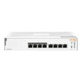 thumbnail image 2 of HPE Aruba Instant On 1830 8G 4p Classe4 PoE 65W Commutateur - Commutateur - Intelligent - 4 x 10/100/1000 + 4 x 10/100/1000 (PoE+) - de Bureau, Montable sur Rack - PoE+ (65 W), 2 of 3
