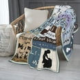 thumbnail image 2 of LHSHID Throws Blankets to My Mom Sofa Flannel Blanket Mother Gifts Birthday Gifts for Mom Blanket with Loving Mother Mom Gift Blankets from Daughter Son 30x40in, 2 of 6