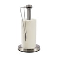 thumbnail image 3 of Toystoory Rollo de toallas de papel de cocina Soporte vertical Bolsa de basura de plástico inoxidable Soporte para rollos Organizadores de utensilios de cocina Toystoory HA4509-00B, 3 of 6