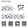 thumbnail image 3 of Yayeee Faucet Mat for Kitchen Sink 30" Diatomite Long Splash Guard Pad, Cartoon American Football Helmets, 3 of 7