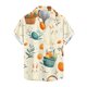 thumbnail image 1 of Blusas y camisas de manga corta con cuello en V Camisa estampada de Pascua para hombre Camisa abotonada Top de poliéster para hombre, 1 of 4