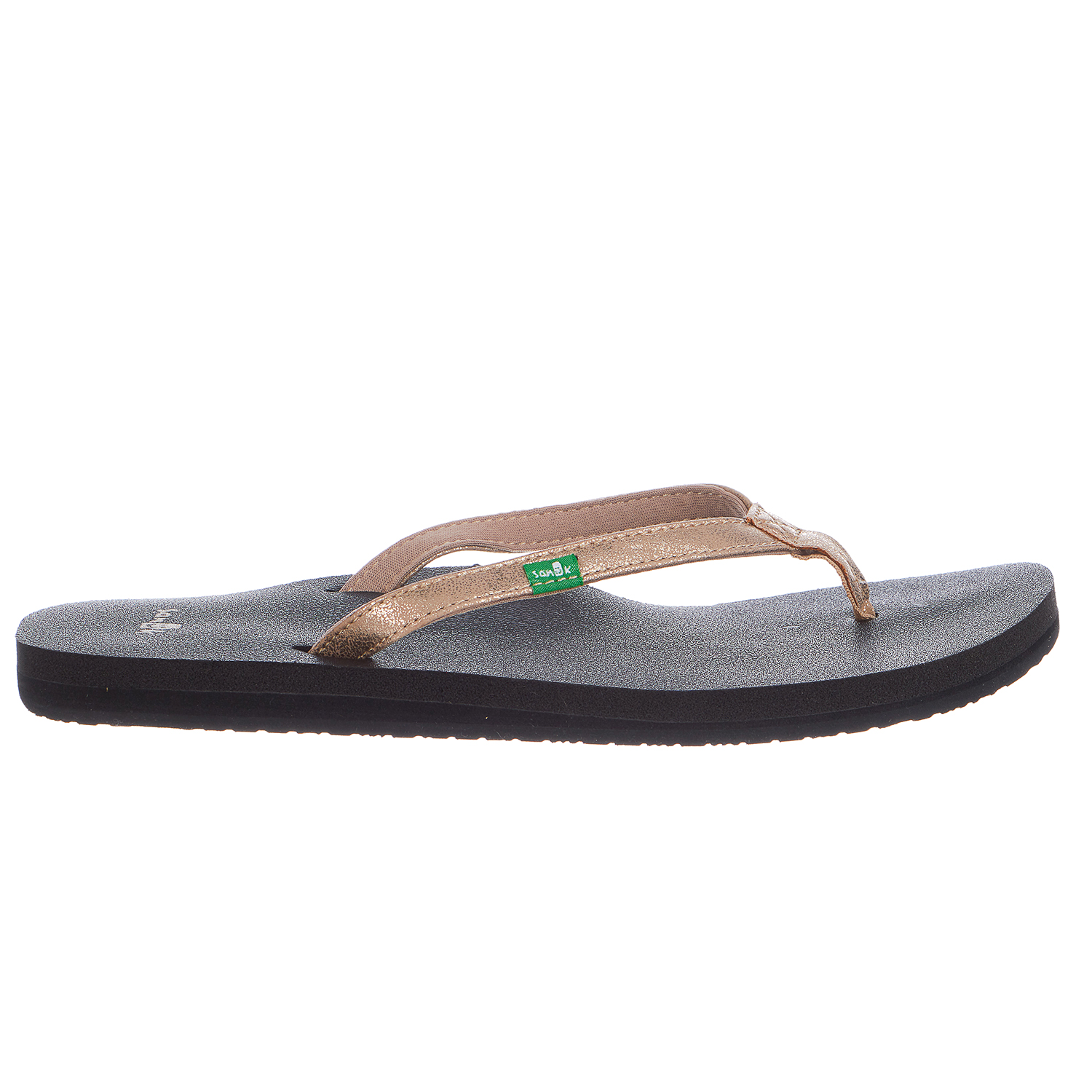 sanuk yoga joy metallic flip flop