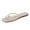 Gold, variant on Flat Strappy Sandals for Women Comfortable Dressy Slip-On Summer Flip Flops Sandals with Memory Foam Cushioning