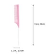thumbnail image 3 of Miangastore 2 Pcs Peigne en Fibre de Carbone Coiffure Peigne à Queue en Acier Inoxydable, 3 of 8