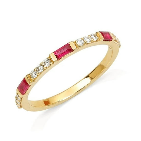 925 Silver Aquamarine with Emarald half Band Ring Yellow Gold Plated For Her,Birthstone Jewelry,Engagement ring,Diamond ring,Gift For Her