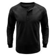 thumbnail image 6 of VJATTWR Men's and Big Men's Crewneck Tee with Long Sleeves,1-Pack, Sizes M, 6 of 9