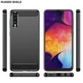 thumbnail image 2 of PANDACO Étui en Métal Brossé Noir pour Samsung Galaxy A50, 2 of 2