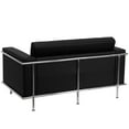thumbnail image 4 of Flash Furniture HERCULES Lesley Series Contemporary Black LeatherSoft Loveseat with Encasing Frame, 4 of 4