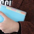 thumbnail image 6 of Sylvtty 5Pcs Colored Ring Binder Dividers with Tabs Plastic Index Separator Pages 6-Ring Binder Macaron Pastel Page Dividers Writable Labels, 6 of 6