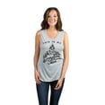 thumbnail image 2 of This is My Campfire Shirt Women's Fashion Sleeveless Muscle Workout Yoga Tank Top Sport Grey Large, 2 of 3