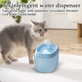 thumbnail image 4 of Automatic Cat Water Fountain Ceramic Pet Water DispenserwithReplacement Filter, Circulating Clean Fresh WaterforIndoor Cats, SuitableforHome OfficeandMulti Pet Households, 4 of 6