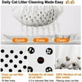 14 Packs Sifting Cat Litter Bags Jumbo Thick Cat Litter Box Liners with
