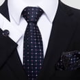 thumbnail image 1 of Cravate de Soirée pour Hommes Mode Foulard Carrée Boutons de Manchette Combinaison, 1 of 6