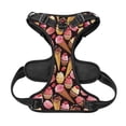 thumbnail image 4 of Kdxio Ice Cream Cake Print No Pull Dog Harness Adjustable Reflective Oxford Easy Control Medium Large Dog Harness for Training and Everyday-Medium, 4 of 8