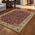 thumbnail image 2 of Radici 953-1310-BURGUNDY Castello Rectangular Burgundy Traditional Italy Area Rug- 3 ft. 3 in. W x 4 ft. 11 in. H, 2 of 4