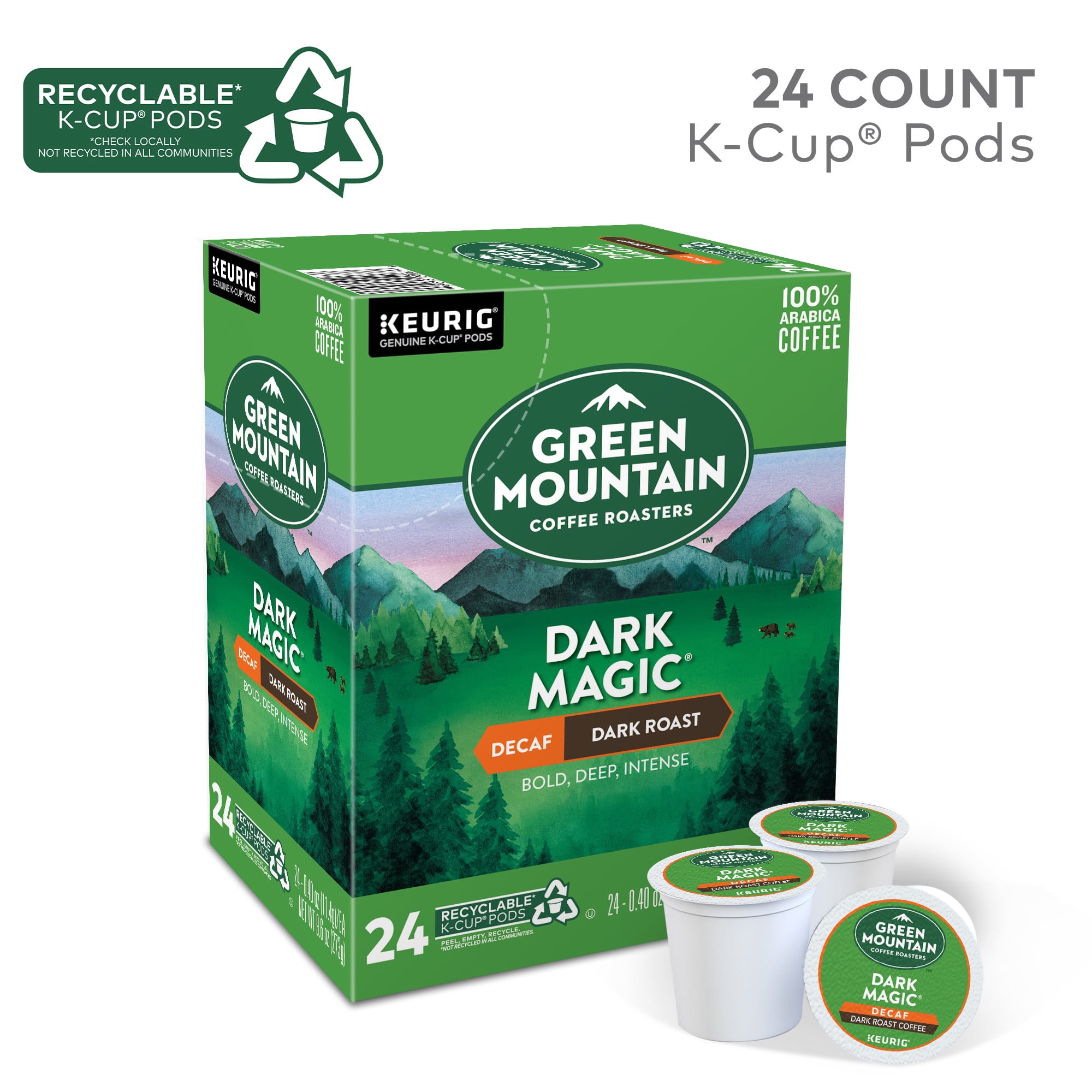 Dark magic top decaf k cups