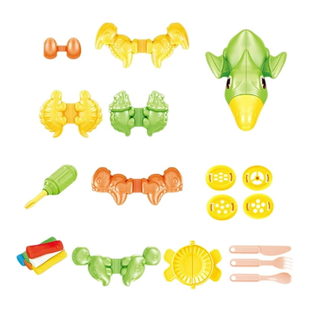 Kit de herramientas para la interacción entre padres e hijos. Kit de herramientas para modelar con arcilla para niños de 3 a 4 años. Pterosaurio