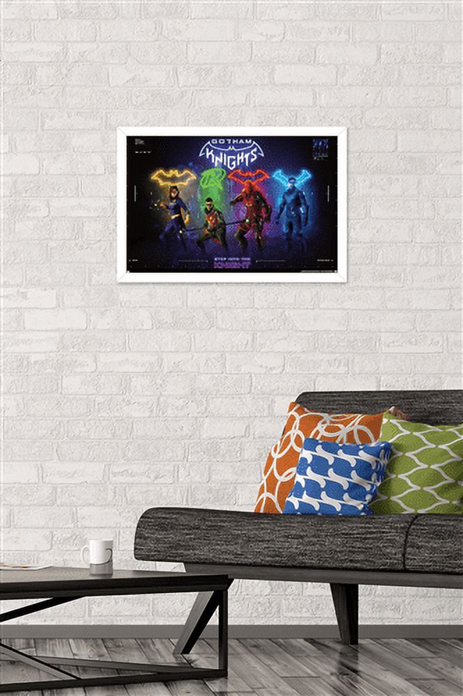 DC Comics Gotham Knights - Characters Wall Poster, 14.725" x 22.375" Framed