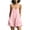 A335-Pink, variant on Womens Wide Leg Jumpsuit Cotton Blend Double-Strap Sleeveless Romper Summer Casual Jumpsuit with Pockets
