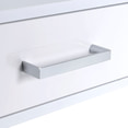 thumbnail image 4 of ACME Furniture Coleen Writing Computer Gaming Home Office Desk Table, White, 4 of 6