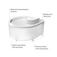 thumbnail image 4 of Fuente bebedero de agua para perros y gatos 2.5 Litros Pw60 Smart - Tek, 4 of 4