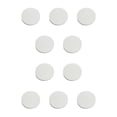 thumbnail image 2 of Yuarrent 10 pack/lote pegatinas de ventosa fáciles de adherir sin residuos sin complicaciones Gel de sílice sin arañazos blanco 6cm Blanco 6cm 10Conjunto, 2 of 6
