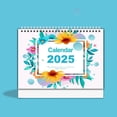 thumbnail image 2 of Small Desk Calendar Standing Desk Calendar Jan Dec Flip Desktop Calendar Desk Calendar Small Monthly Desk Calendar For Home And School, 2 of 9