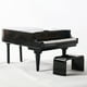 thumbnail image 4 of Modelo en Miniatura de Plástico, con Partitura, Modelo de Instrumento Musical, Adorno de Muebles de ecoración Negro Hugo Piano en miniatura, 4 of 10
