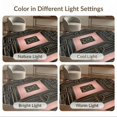 thumbnail image 7 of ODIKA 6'x9' Washable Area Rug Pink Grey Smooth Blending Crisp Edges Rectangular Contemporary for Family Room, Living Room, Master Bedroom, Non-Slip, Easy Care, 7 of 7