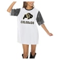 thumbnail image 2 of Women's Gameday Couture  White Colorado Buffaloes Full Sequin Jersey Dress, 2 of 4