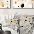 thumbnail image 3 of Designart "Minimalist Fern Serenity I" Floral Printed Throw Pillow, 3 of 5