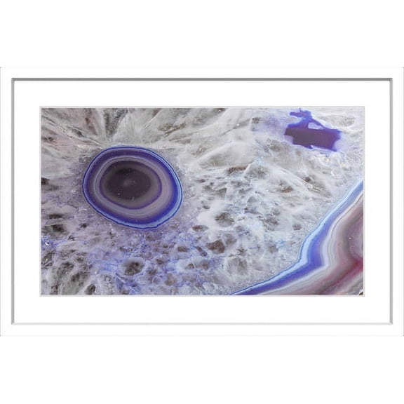 "Violet Lake" Framed Painting Print