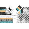 thumbnail image 4 of South Shore DreamIt Black and White Superhero Reversible Kids Comforter and Pillowcase Set, Twin size, 4 of 4