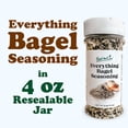 thumbnail image 3 of Food to Live Everything Bagel Seasoning, 4 oz – Blend of White and Black Sesame Seeds, Minced Garlic, Onion and Himalayan Pink Salt Flakes. Great as Topping and Baking Ingredient (Pack of 2), 3 of 7