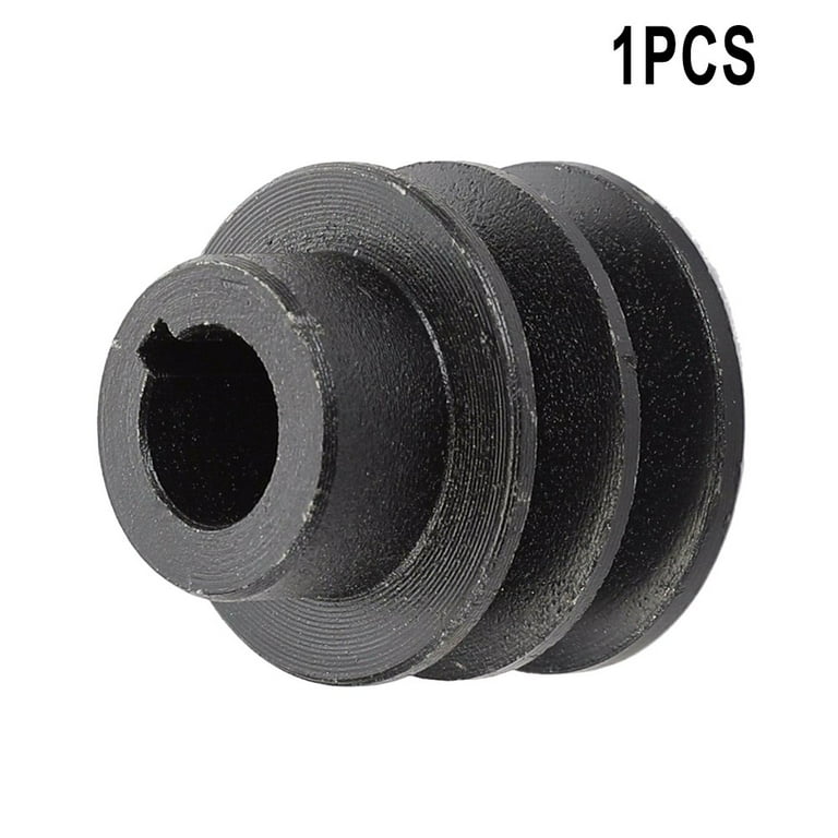 Double v belt pulley on sale 1 inch bore