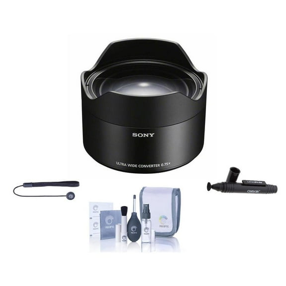 Sony Ultra Wide Conversion Lens for FE 28mm F2 - Bundle with  Lens Cleaner, Cleaning Kit, Capleash II
