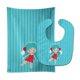 thumbnail image 1 of Babero y paño para eructar Treasures Blue Hed Fy Stripes, multicolor, grande Caroline's Treasures BB8676STBU, 1 of 1