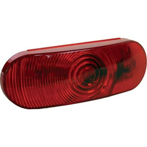 6 in. Oval Stop & Tail & Turn Light - Red