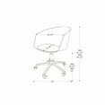 thumbnail image 3 of South Shore Flam Scandinavian Swivel Chair Blue and Black, 3 of 9