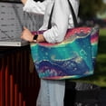 thumbnail image 6 of Red Octopus Tentacles Predator Fish Large Capacity Beach Travel Tote Bag Shoulder Handbag for Gym Camping Shopping, 6 of 6