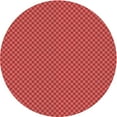 thumbnail image 1 of Ahgly Company Indoor Round Patterned Valentine Red Area Rugs, 6' Round, 1 of 6